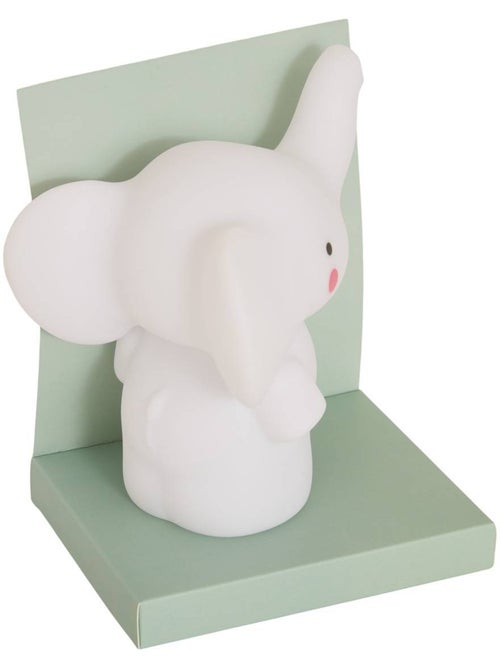 Elephant child nightlight softy white 14,5x13x10,5 cm - Kiabi