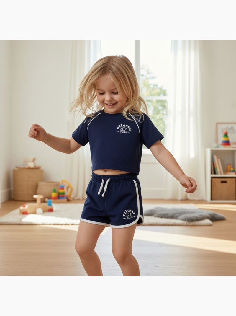 Ellesse - Completo bambina Blu marino - Kiabi