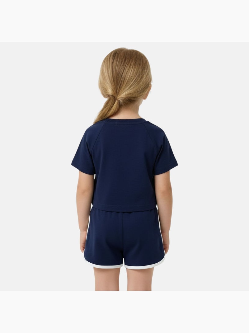 Ellesse - Completo bambina Blu marino - Kiabi