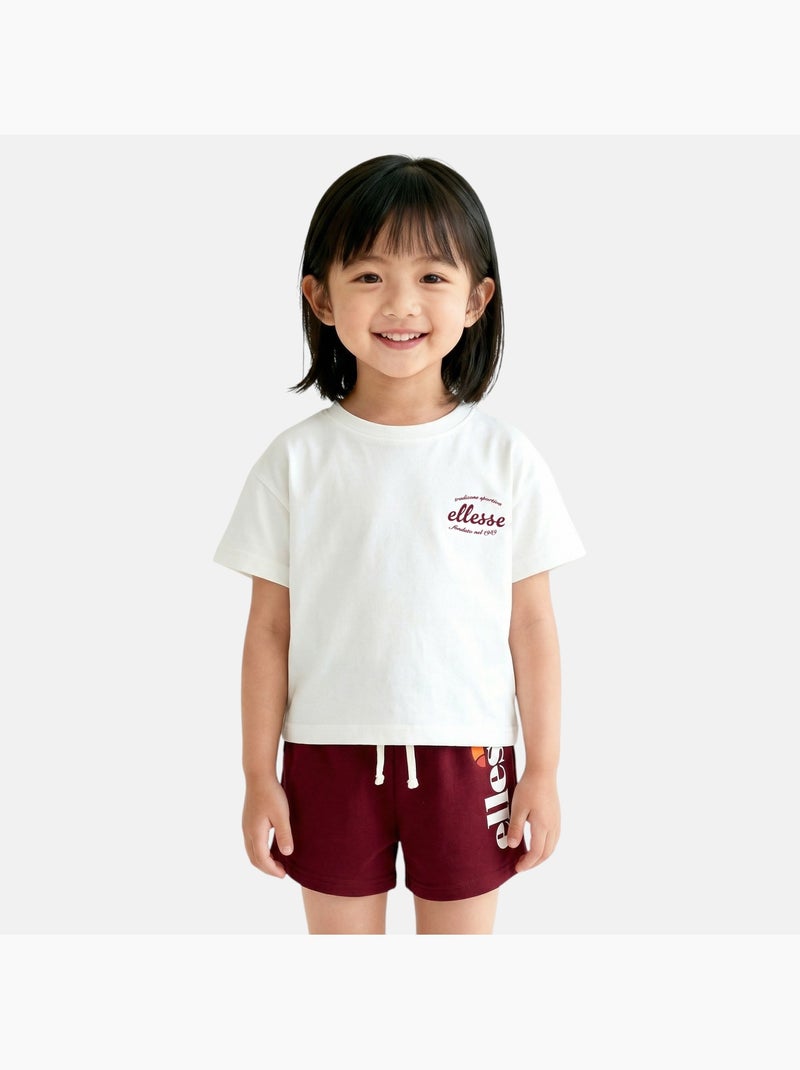 Ellesse - Completo bambina Bordeaux - Kiabi