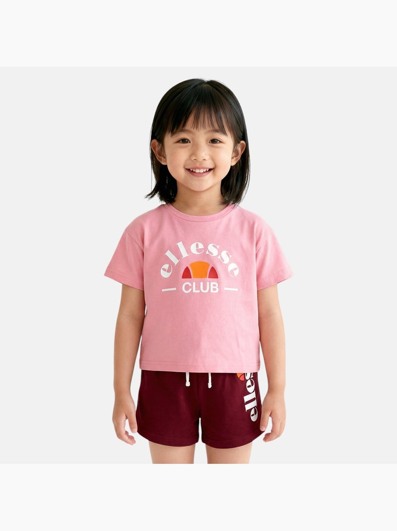 Ellesse - Completo bambina Bordeaux - Kiabi