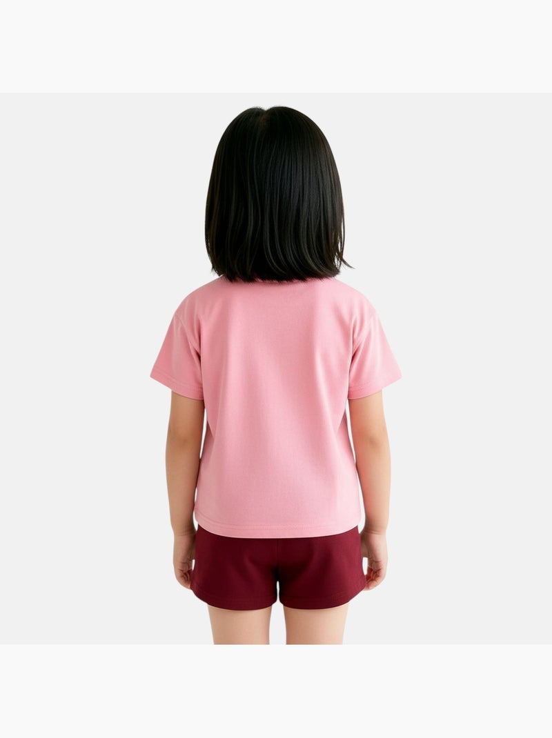 Ellesse - Completo bambina Bordeaux - Kiabi
