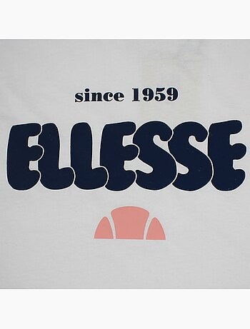 Ellesse - Completo bambina composto da t shirt corto reggiseno sportivo e leggings