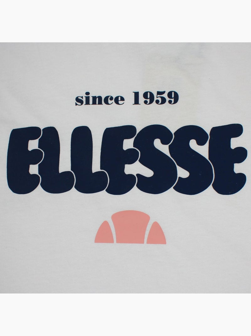 Ellesse - Completo bambina composto da t shirt corto reggiseno sportivo e leggings Blu marino - Kiabi