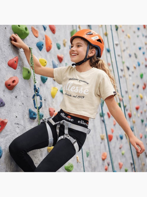 Ellesse - Completo bambina composto da t shirt corto reggiseno sportivo e leggings - Kiabi