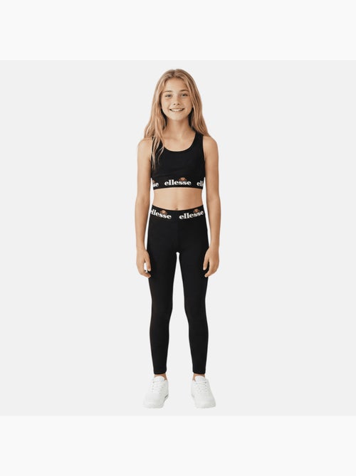 Ellesse - Completo bambina composto da t shirt corto reggiseno sportivo e leggings - Kiabi