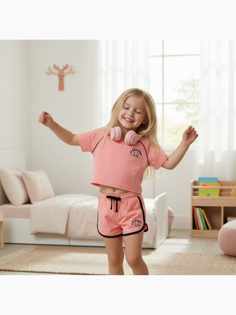 Ellesse - Completo bambina Rosa - Kiabi