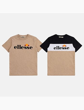 Ellesse - Completo bambino 3 pezzi composto da due t shirt e un pantalone da jogging