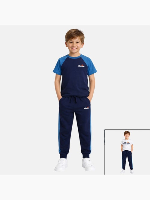 Ellesse - Completo bambino 3 pezzi composto da due t shirt e un pantalone da jogging - Kiabi