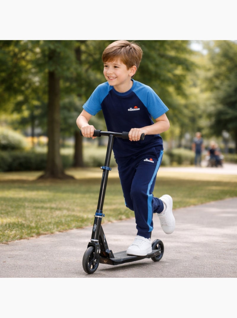 Ellesse - Completo bambino 3 pezzi composto da due t shirt e un pantalone da jogging Blu marino - Kiabi