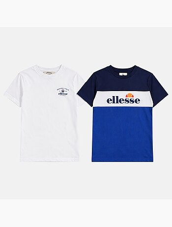 Ellesse - Completo bambino 3 pezzi composto da due t shirt e un pantalone da jogging