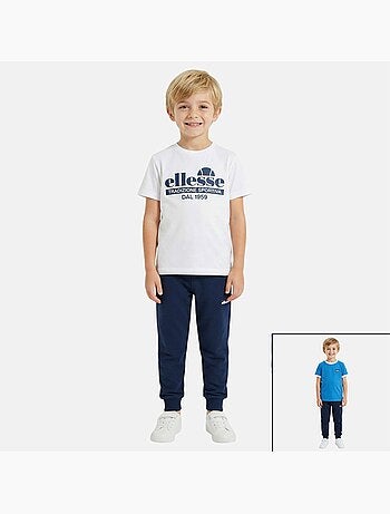 Ellesse - Completo bambino composto da due t shirt e un pantalone