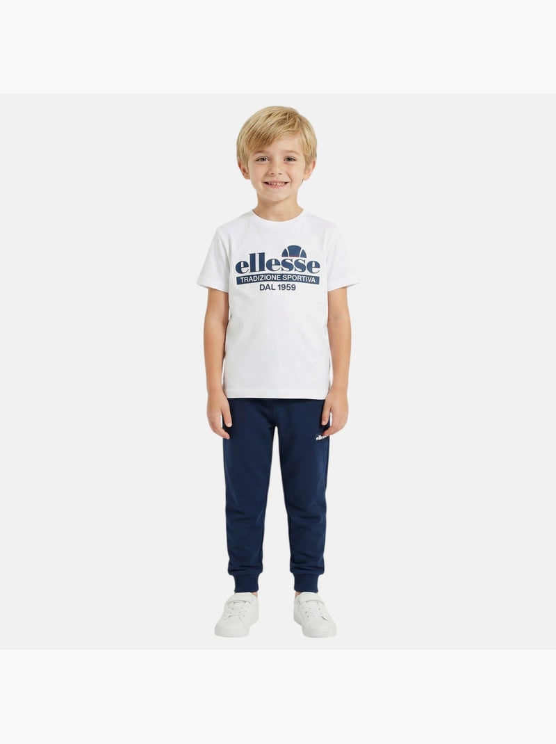 Ellesse - Completo bambino composto da due t shirt e un pantalone Bianco - Kiabi