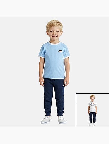 Ellesse - Completo bambino composto da due t shirt e un pantalone