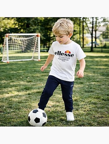 Ellesse - Completo bambino composto da due t shirt e un pantalone