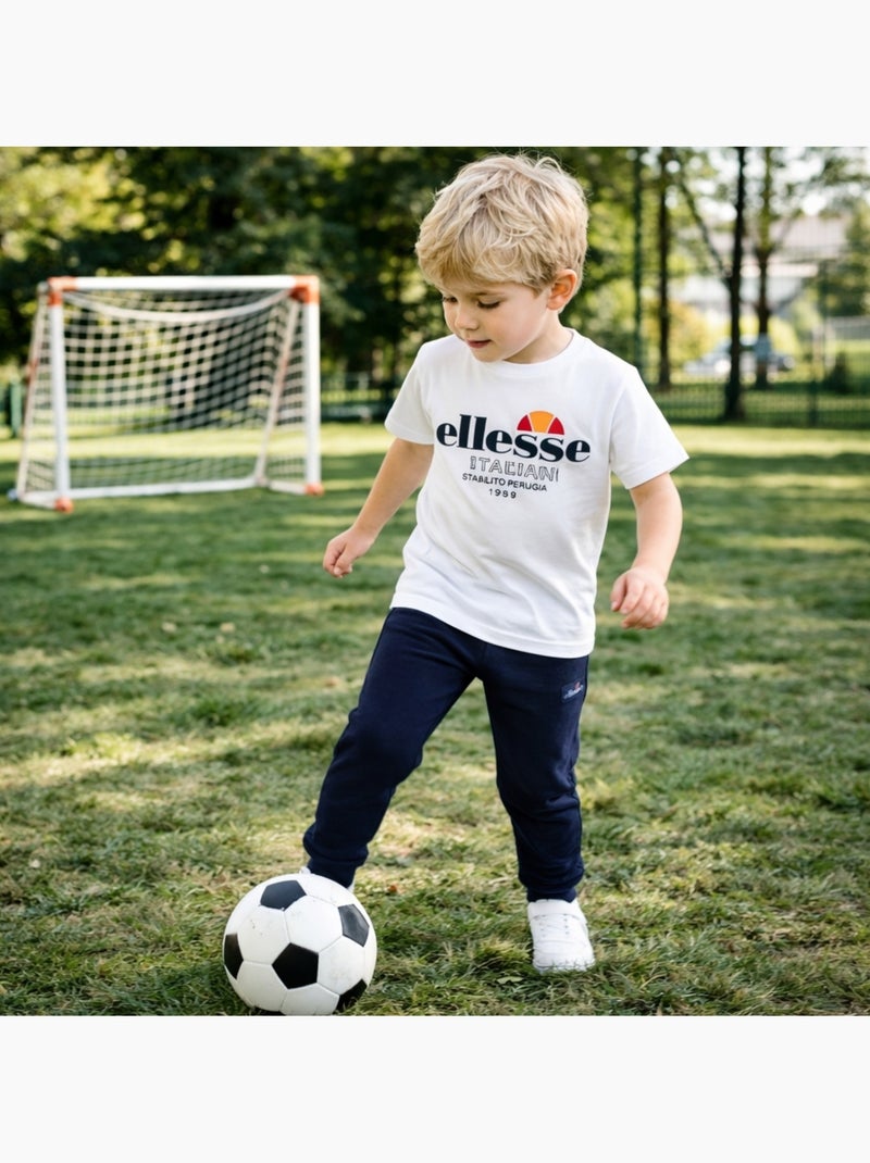 Ellesse - Completo bambino composto da due t shirt e un pantalone Blu - Kiabi