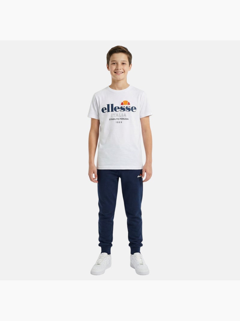 Ellesse - Completo bambino composto da due t shirt e un pantalone Blu - Kiabi
