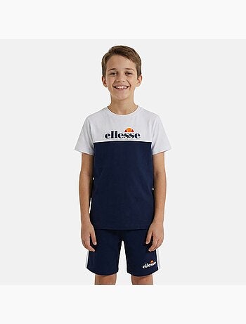 Ellesse - Completo bambino pratico e alla moda composto da due t shirt e un pantaloncino