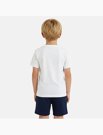 Ellesse - Completo bambino pratico e alla moda composto da due t shirt e un pantaloncino
