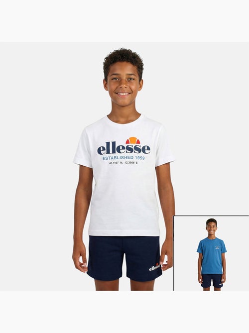 Ellesse - Completo bambino pratico e alla moda composto da due t shirt e un pantaloncino - Kiabi