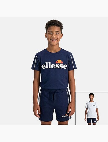 Ellesse - Completo bambino pratico e alla moda composto da due t shirt e un pantaloncino