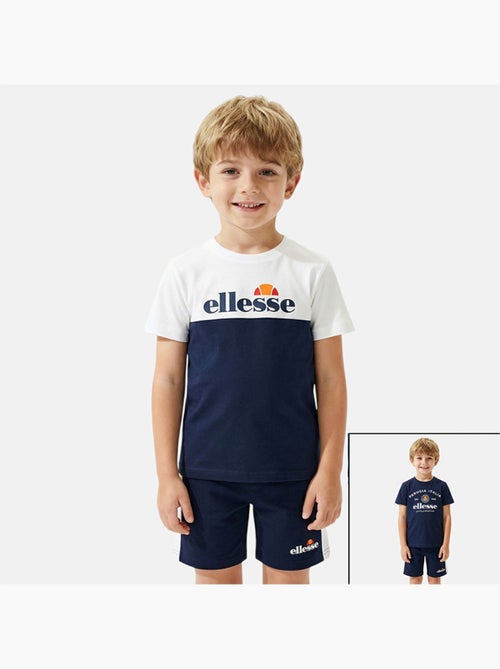 Ellesse - Completo bambino pratico e alla moda composto da due t shirt e un pantaloncino - Kiabi