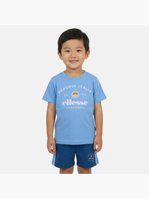 Ellesse - Completo bambino pratico e alla moda composto da due t shirt e un pantaloncino - Kiabi