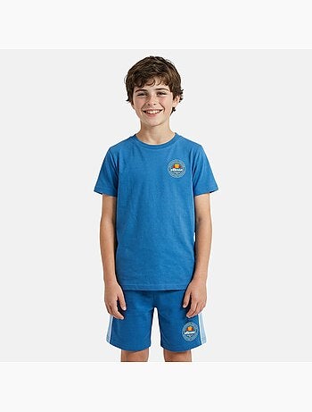 Ellesse - Completo bambino pratico e alla moda composto da due t shirt e un pantaloncino