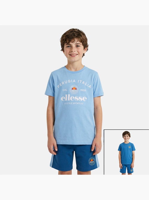 Ellesse - Completo bambino pratico e alla moda composto da due t shirt e un pantaloncino - Kiabi
