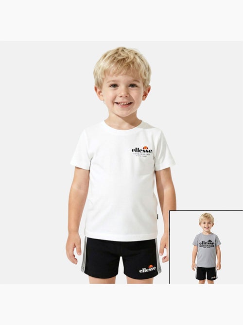 Ellesse - Completo bambino pratico e alla moda composto da due t shirt e un pantaloncino - Kiabi