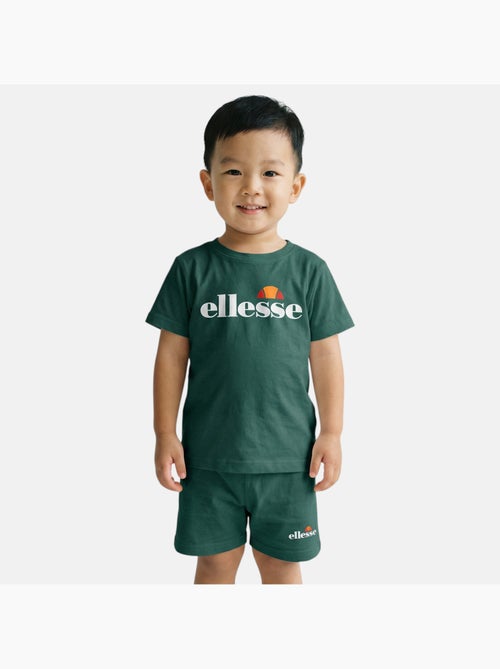 Ellesse - Completo bambino pratico e alla moda composto da due t shirt e un pantaloncino - Kiabi