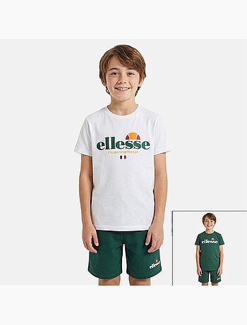Ellesse - Completo bambino pratico e alla moda composto da due t shirt e un pantaloncino