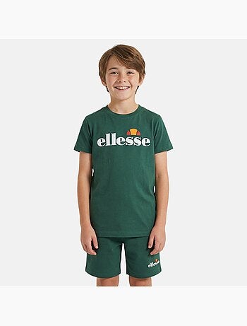 Ellesse - Completo bambino pratico e alla moda composto da due t shirt e un pantaloncino