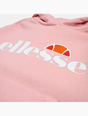 Ellesse - Completo felpa con cappuccio e pantalone da jogging bambina