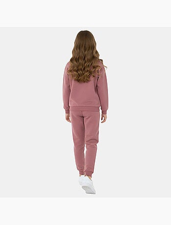 Ellesse - Completo felpa con cappuccio e pantalone da jogging bambina