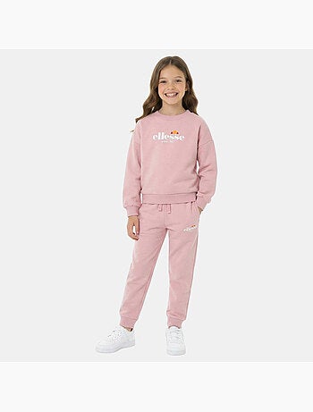 Ellesse - Completo felpa e pantalone da jogging bambina