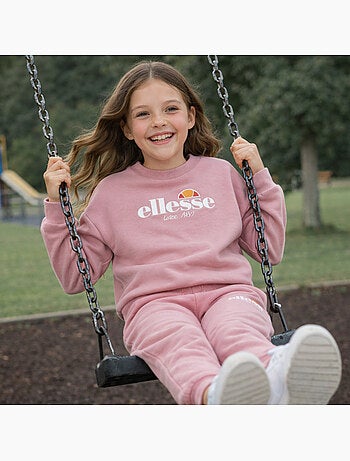 Ellesse - Completo felpa e pantalone da jogging bambina