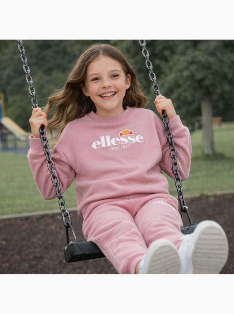 Ellesse - Completo felpa e pantalone da jogging bambina Rosa - Kiabi