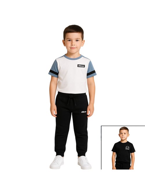 Ellesse - Confezione da 2 t-shirt e pantalone da jogging bambino - Kiabi