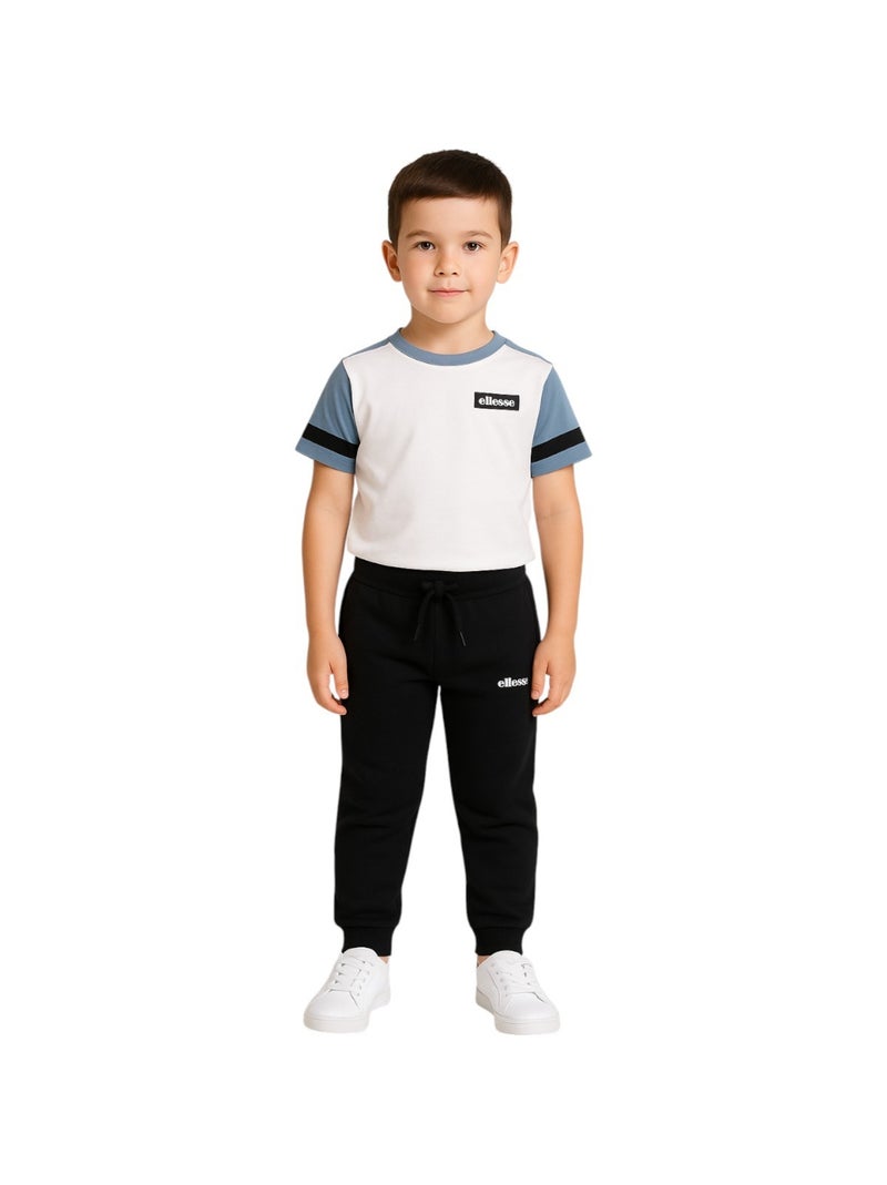 Ellesse - Confezione da 2 t-shirt e pantalone da jogging bambino Bianco - Kiabi