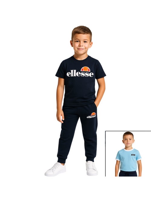 Ellesse - Confezione da 2 t-shirt e pantalone da jogging bambino - Kiabi