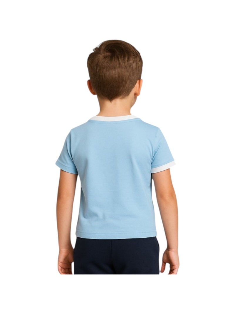 Ellesse - Confezione da 2 t-shirt e pantalone da jogging bambino Blu marino - Kiabi