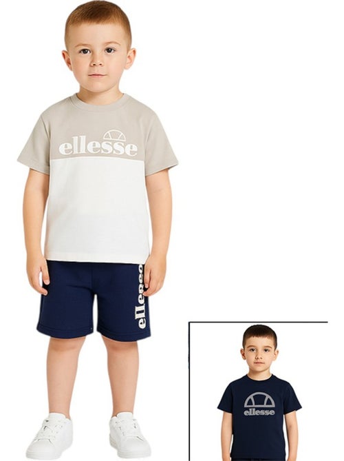 Ellesse - Confezione da 2 t-shirt e shorts bambino - Kiabi