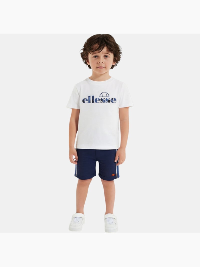Ellesse - Confezione da 2 t-shirt e shorts bambino Bianco - Kiabi