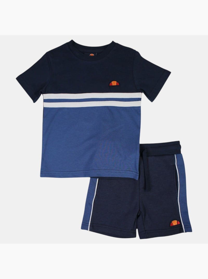Ellesse - Confezione da 2 t-shirt e shorts bambino Bianco - Kiabi