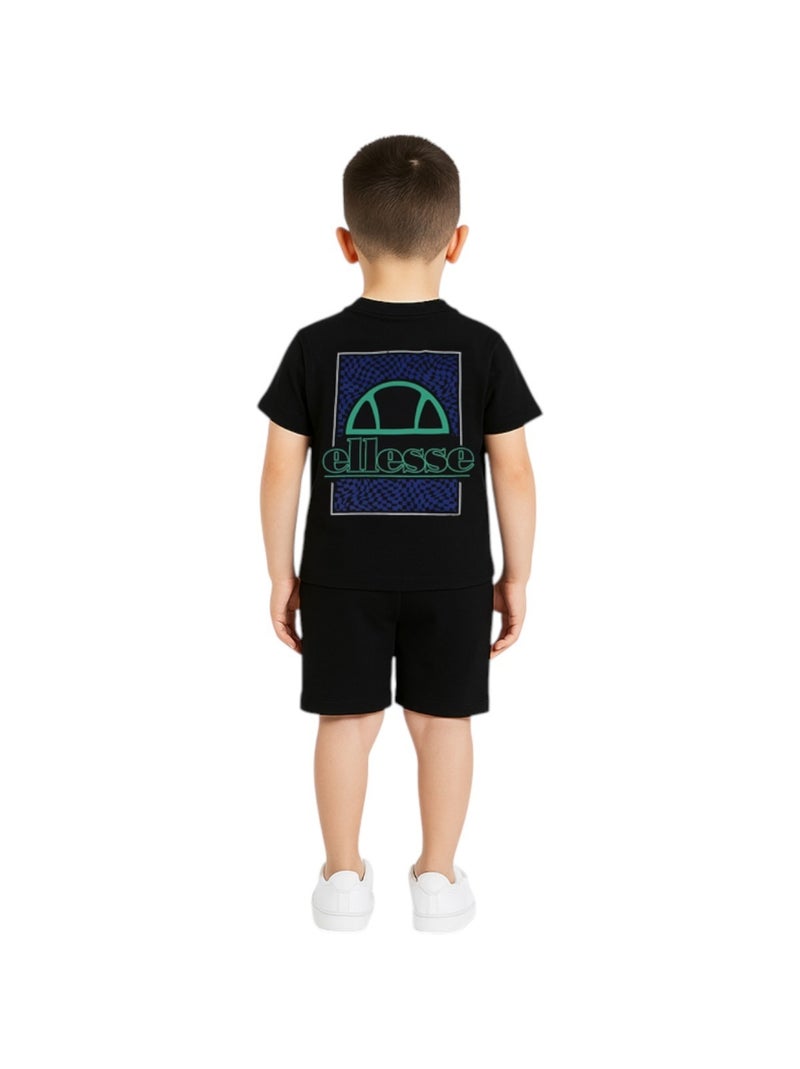 Ellesse - Confezione da 2 t-shirt e shorts bambino Nero - Kiabi