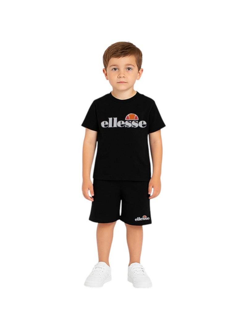 Ellesse - Confezione da 2 t-shirt e shorts bambino Nero - Kiabi