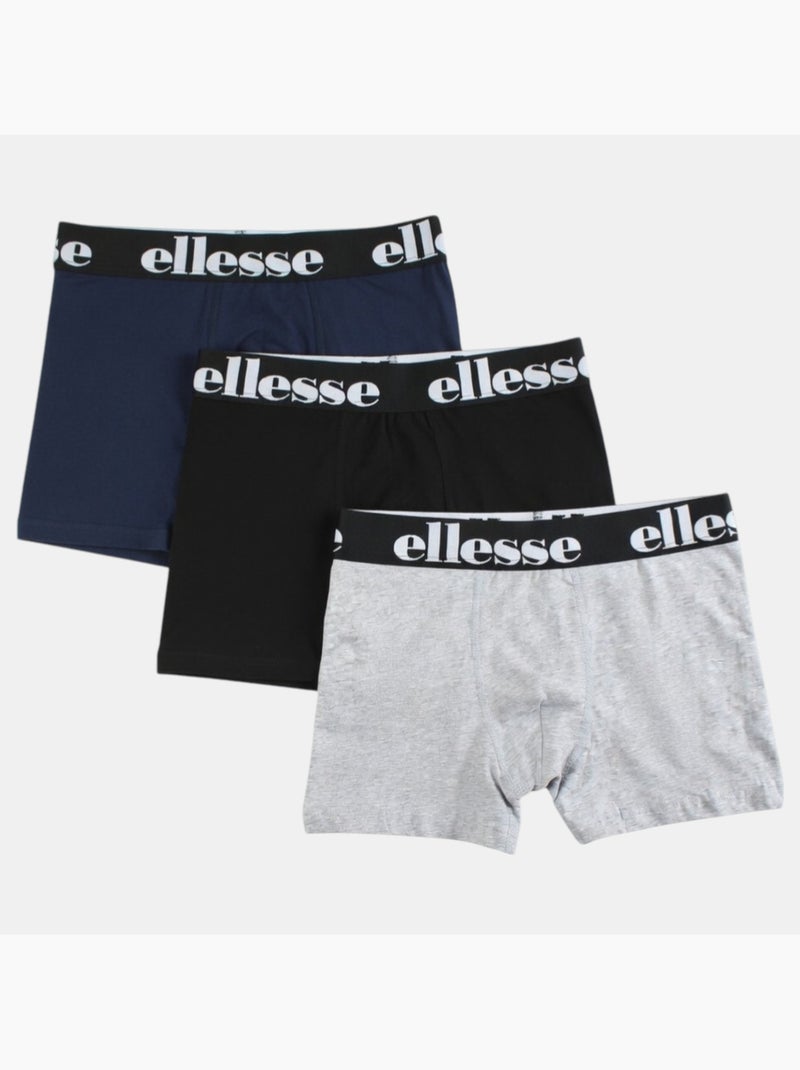 Ellesse - Confezione da 3 boxer uomo Blu marino - Kiabi