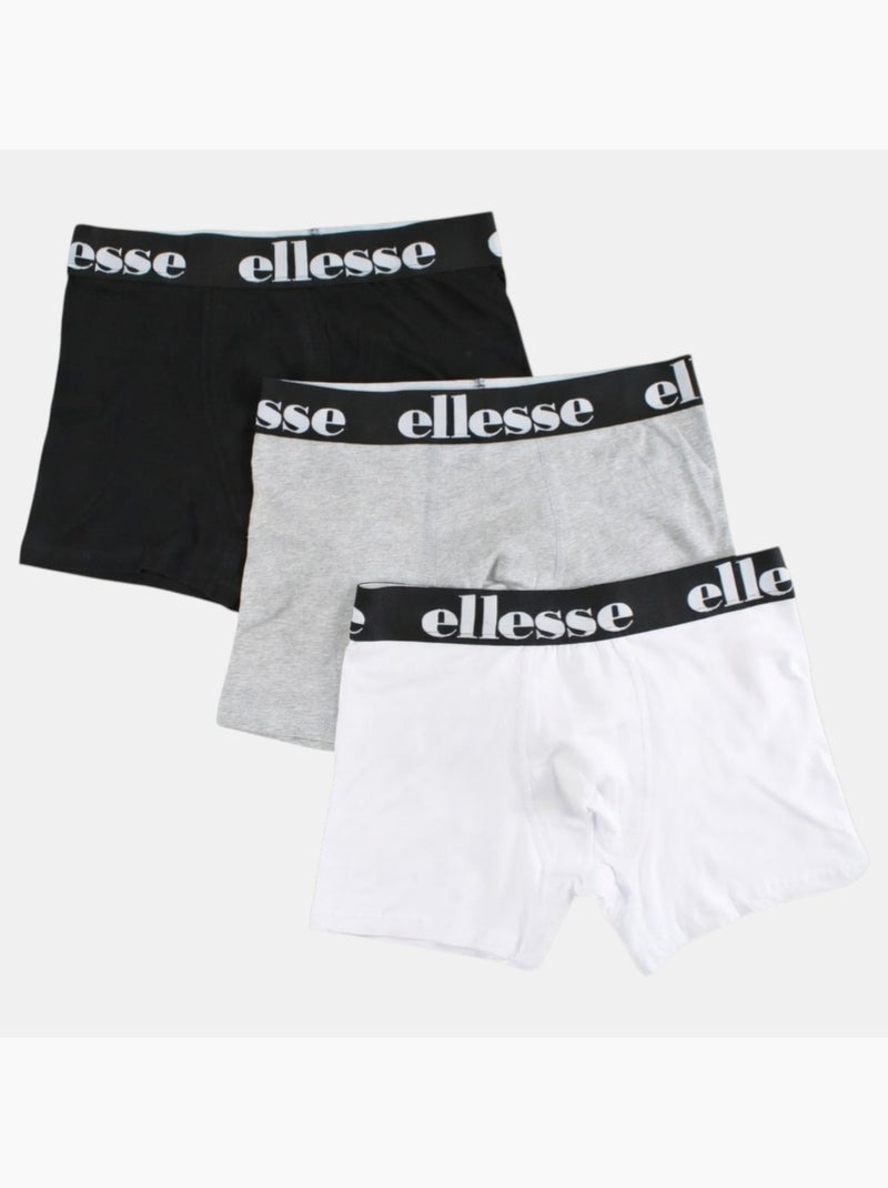 Ellesse - Confezione da 3 boxer uomo Nero - Kiabi