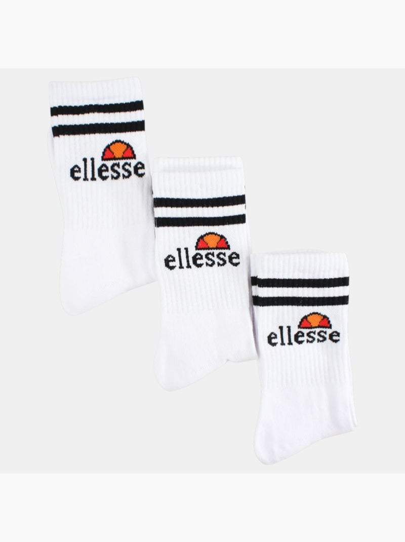Ellesse - Confezione da 3 paia di calze uomo Bianco - Kiabi